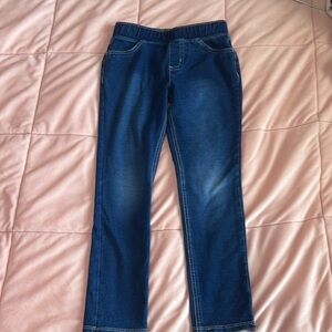 Girls blue jeans